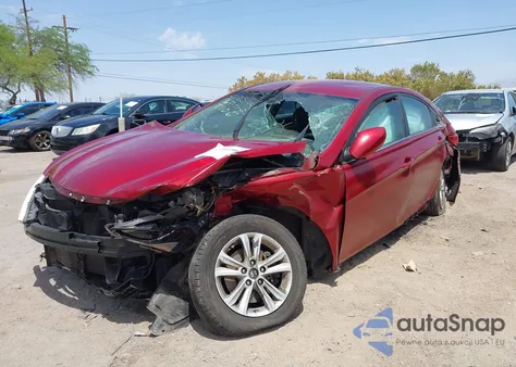 2014 Hyundai Sonata Gls z USA, uszkodzony, nr VIN 5NPEB4AC6EH869406